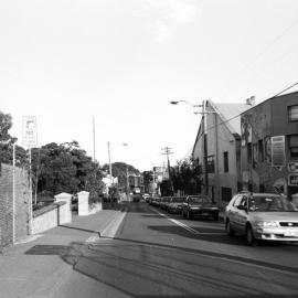 View along Erskineville Road from Angel Street Newtown, 2001