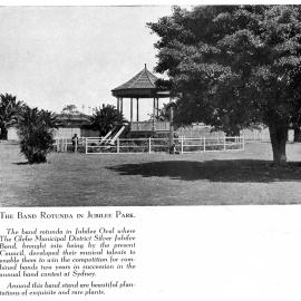 Band Rotunda Jubilee Park, Glebe Point