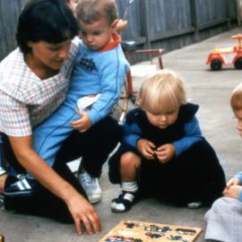 Children at play, 1985