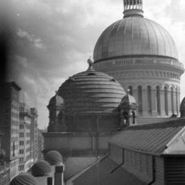Rooftop and domes of the Queen Victoria Building (QVB), 1932
