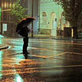 In the rain, Regent Street Chippendale, 1009