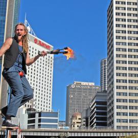 Circular Quay busker