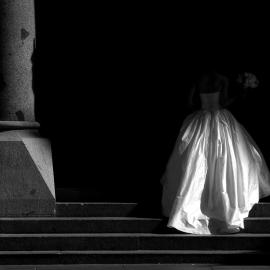 Bride in Martin Place Sydney, 2009