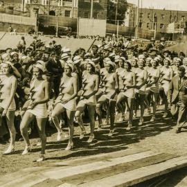 The Randwick Team, female lifesavers, 1938