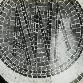 Mosaic in AWA Building.