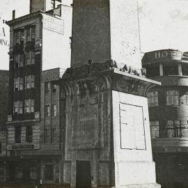 Ventilator shaft, Thornton Monument, Elizabeth Street Sydney, 1983