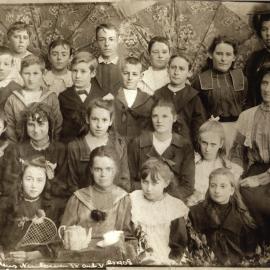 Class IV and V children of St Stephen's School, Newtown, 1900