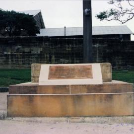 Water pump, Victoria Barracks Park, Oxford Street Paddington, 1997