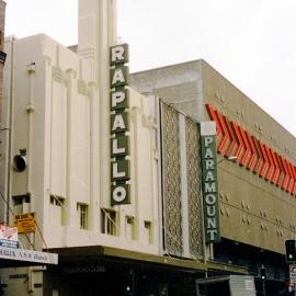 Rapallo and Paramount cinemas in George Street, 1980