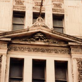 Anthony Hordern and Sons department store, George Street Sydney, 1982