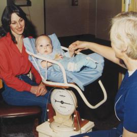 Baby Health Centre immunisation, 1980