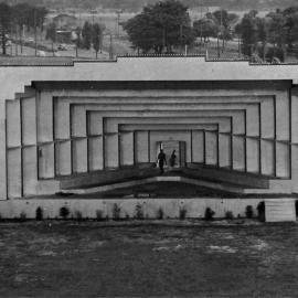 Construction of outdoor theatre in Moore Park?