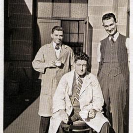 Len Waters, H.O. "Hoody" Dadswell and Gordon Lynwood Ross
