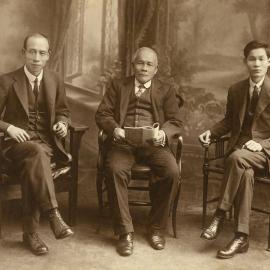 Chinese businessmen from Tiy Loy and Company, circa 1910-1939