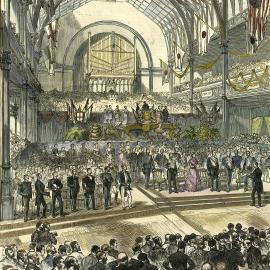Opening of Sydney International Exhibition, Garden Palace, 1879