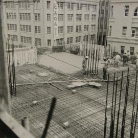 Construction of Town Hall House