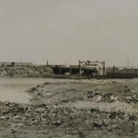 Flooded brick pit