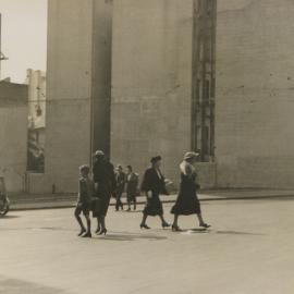 Phillip Street after widening, corner of Hunter Street Sydney, 1940