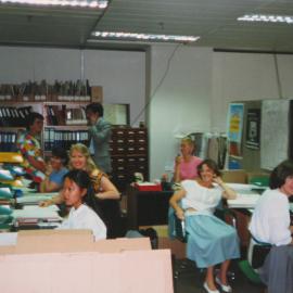 Archives work area