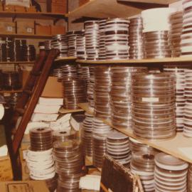 Records storage at Town Hall House