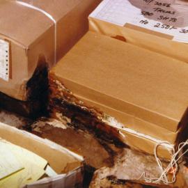 Records storage at Town Hall House