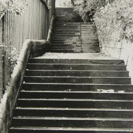 Sandstone steps