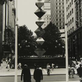 Dobell Memorial by Herbert Flugelman in Martin Place Sydney, 1980-1989