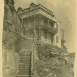 House at the top of the stairs, Darghan Street Glebe, 1933
