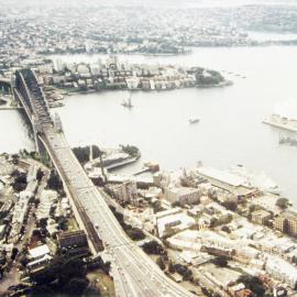 Aerial view of The Rocks