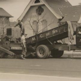 Municipal Council of Sydney Roadworks