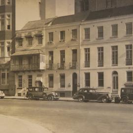 Buildings in Macquarie Street Sydney, 1938