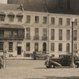 Horbury Terrace, Macquarie Street Sydney, 1938