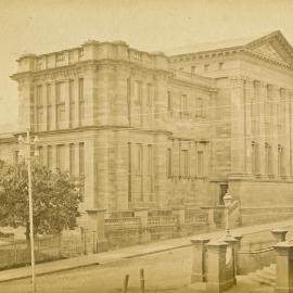 The Australian Museum, College Street Sydney, 1879