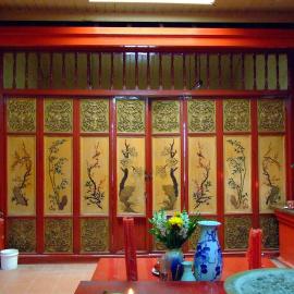 Painted screens, Sze Yup Temple, Edward Street Glebe, 2007