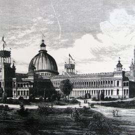 Garden Palace, Royal Botanic Gardens Sydney, 1879