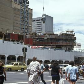 Demolition of Anthony Horderns Department Store and construction of World Square