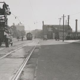 Parramatta Road tram tracks