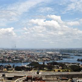 Observatory Hill from the AMP building, 1961