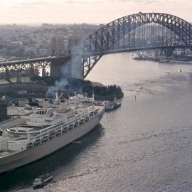 SS Oriana at Circular Quay