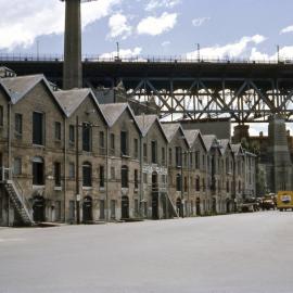 Metcalfe Bond stores, Hickson Road Circular Quay West, 1962