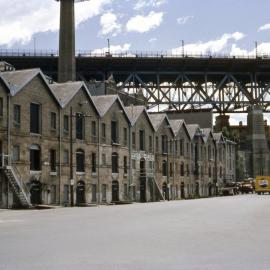 Metcalfe Bond stores, Hickson Road Circular Quay West, 1962