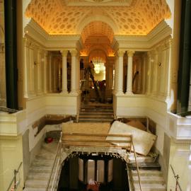 General Post Office (GPO) showing main staircase restoration, Martin Place Sydney, 1999
