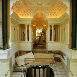 General Post Office (GPO) showing main staircase restoration,  Martin Place Sydney, 1999