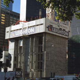 KENS site showing lower levels of new building, Kent Street Sydney, 2005