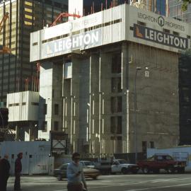 KENS site showing lower levels of new building, Kent Street Sydney, 2005