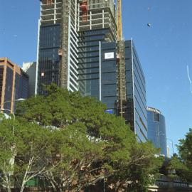 KENS site showing Ernst & Young tower in background, Kent Street Sydney, 2005