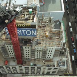 Lobana House (Rialto Apartments), Pitt Street Sydney showing cladded sections, 2003