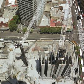 View from Lobana House (Rialto Apartments), Pitt Street Sydney towards Goulburn Street, 2003