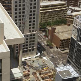 View from Lobana House (Rialto Apartments), Pitt Street Sydney towards Masonic Centre, 2003
