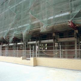 A view of cladding section at St Margarets Apartments, Bourke Street, Surry Hills, 2003